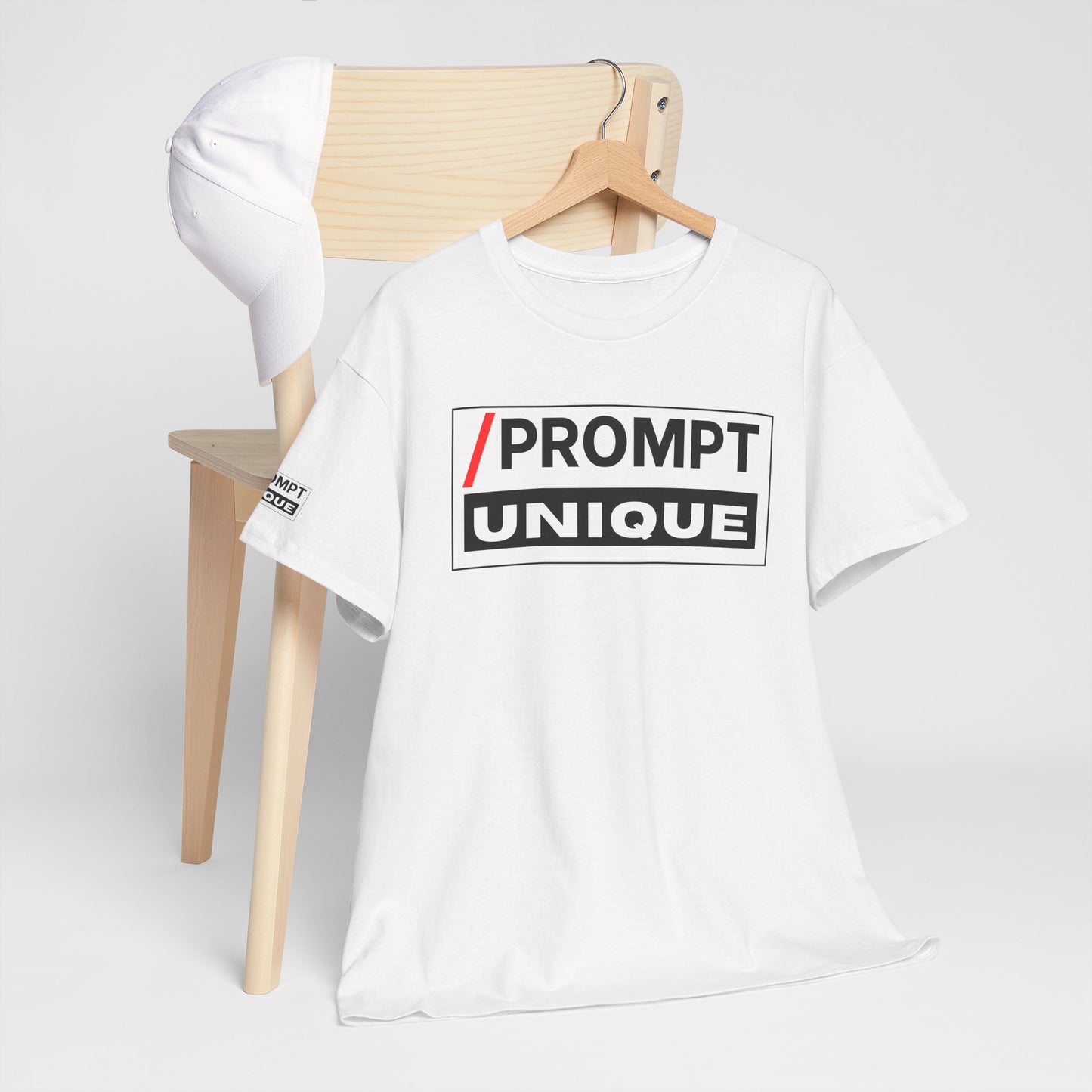 The PROMPT collection - UNIQUE T-shirt, Unique Prompt Unisex Heavy Cotton Tee, Graphic T-Shirt, Relaxed Fit Top, Casual Wear, Gift for Creatives, Everyday Style