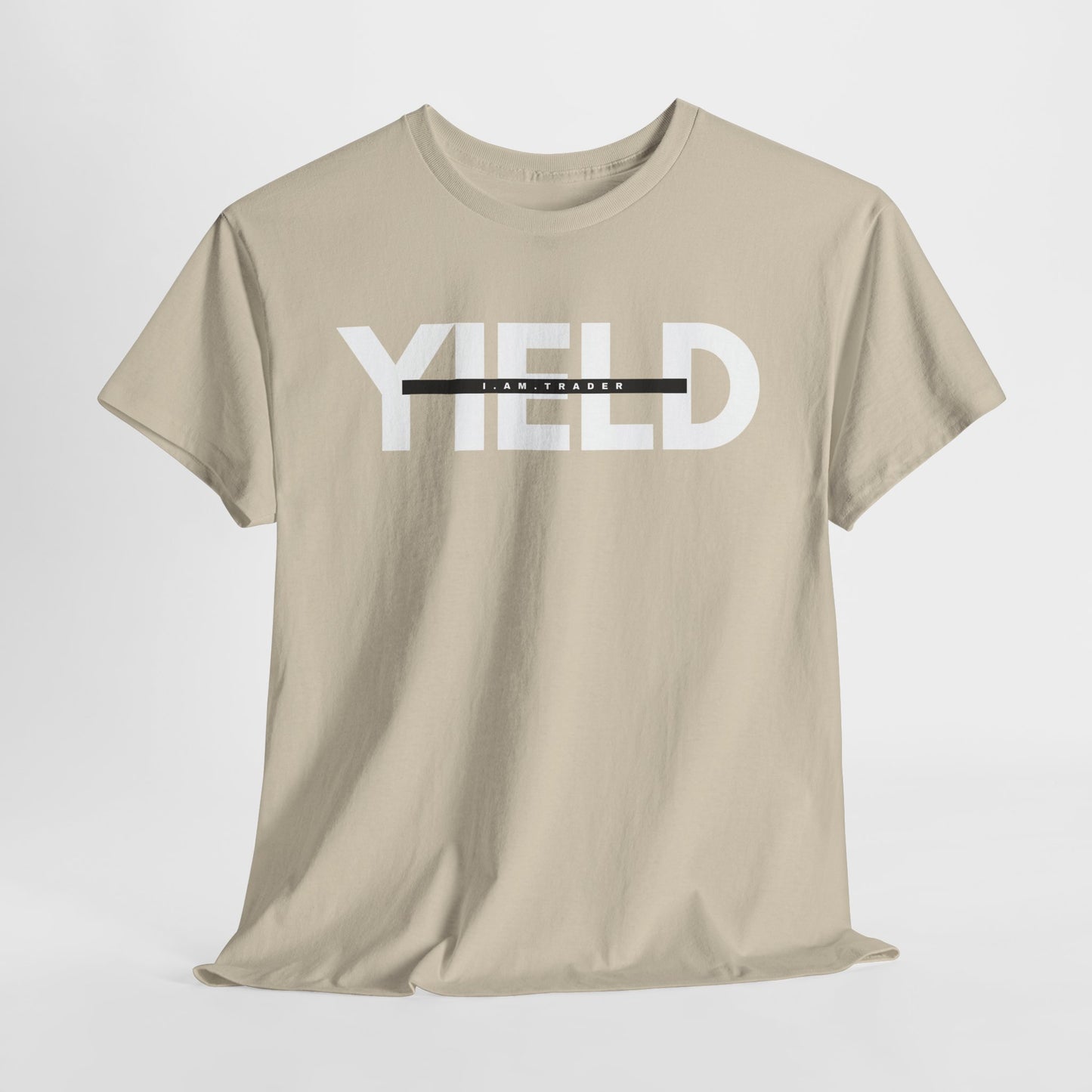 I.AM.TRADER - YIELD - Heavy Cotton T-Shirt