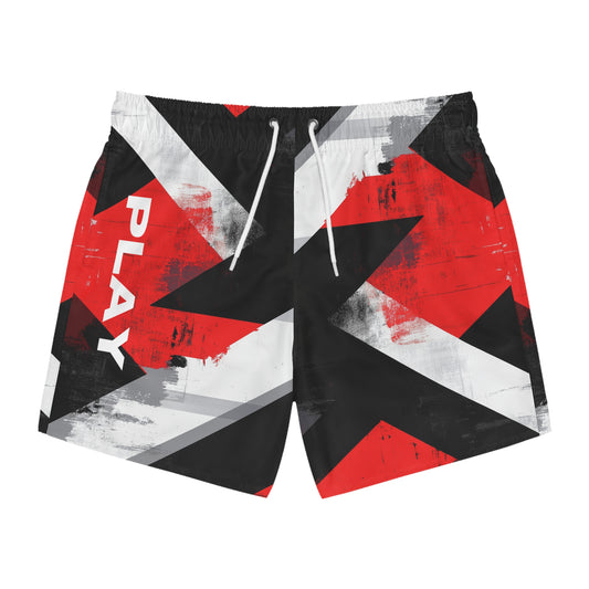 PLAY collection - Red Cameo Swim Trunks