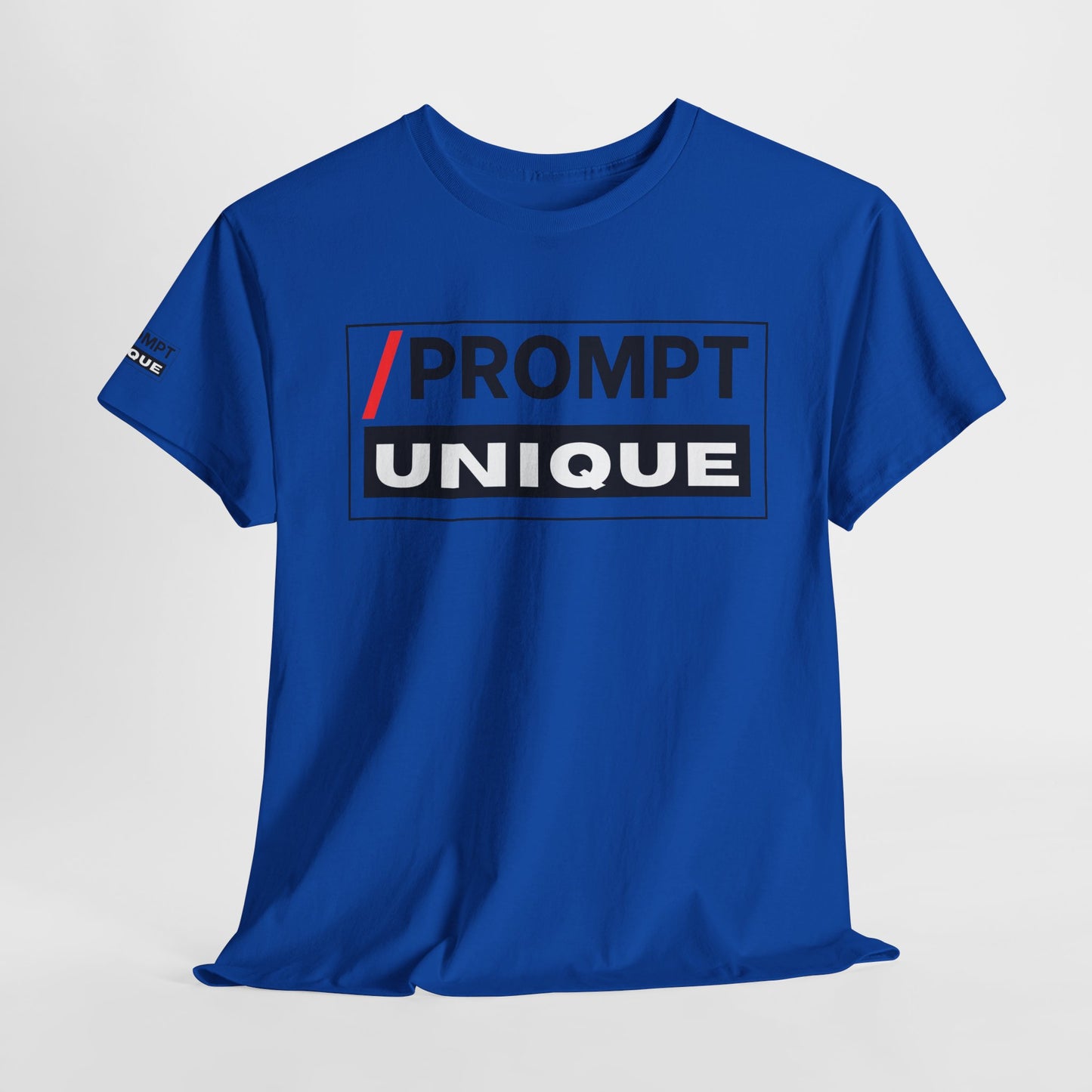 The PROMPT collection - UNIQUE T-shirt, Unique Prompt Unisex Heavy Cotton Tee, Graphic T-Shirt, Relaxed Fit Top, Casual Wear, Gift for Creatives, Everyday Style