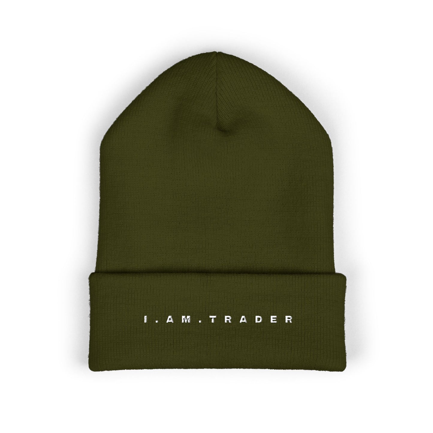 I.AM.TRADER - Classic Cuffed Embroided Beanie