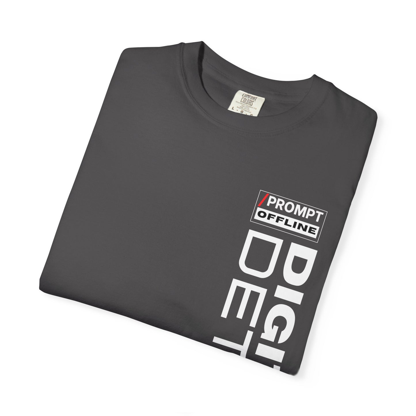 PROMPT OFFLINE - DIGITAL DETOX - Premium cotton fabric T-shirt