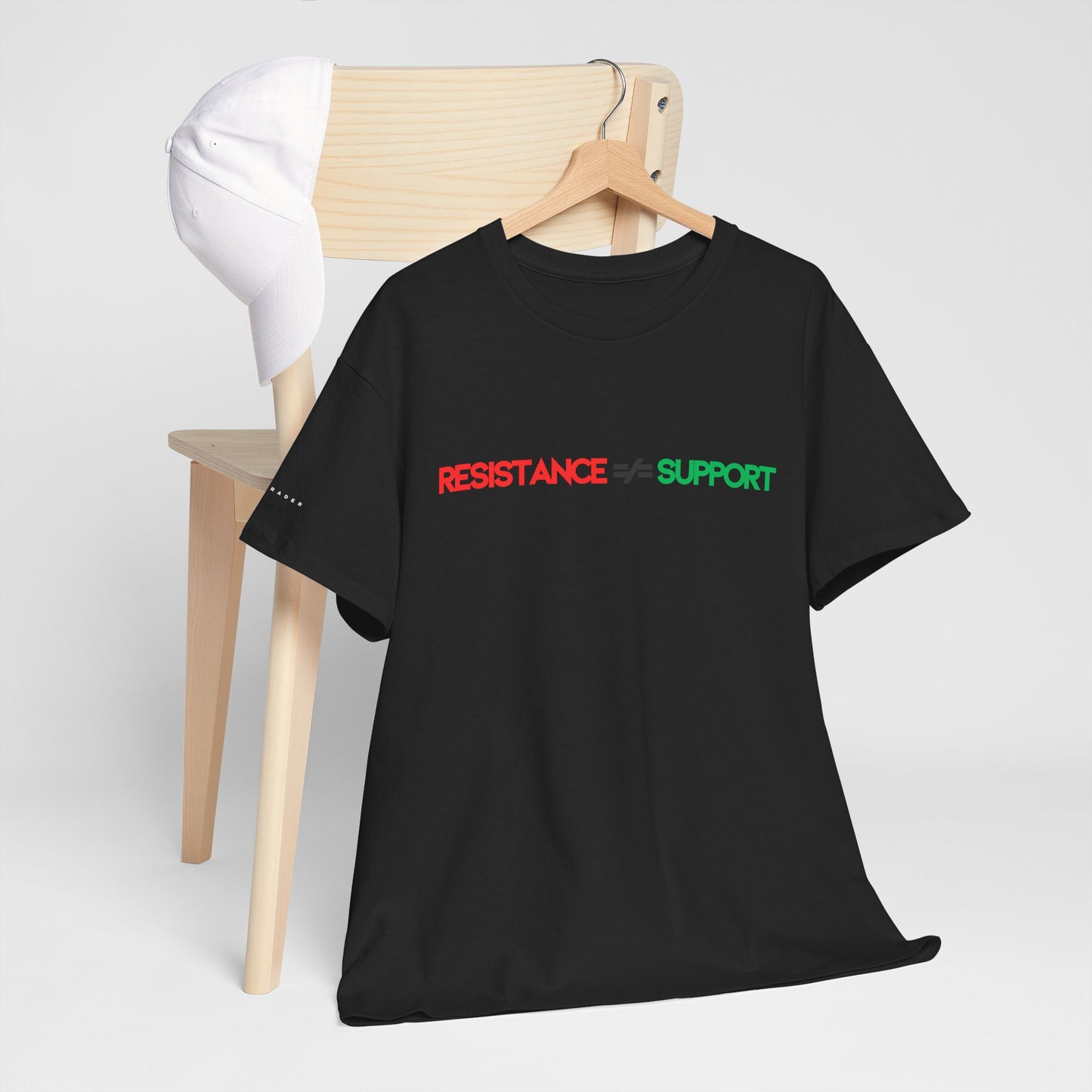 I.AM.TRADER - RESISTANCE ≠ SUPPORT T-shirt