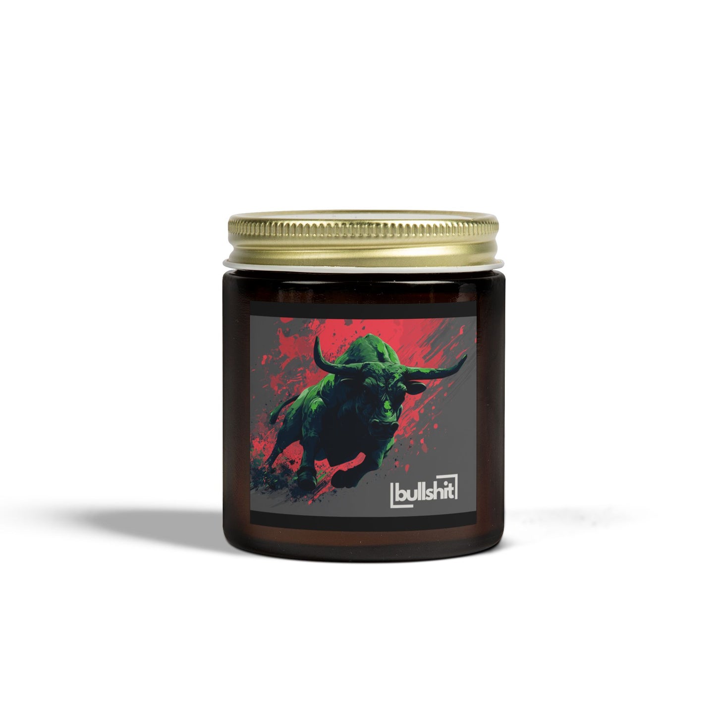I.AM.TRADER - Bullshit, Scented Candle, Coconut Apricot Wax (4oz, 9oz)