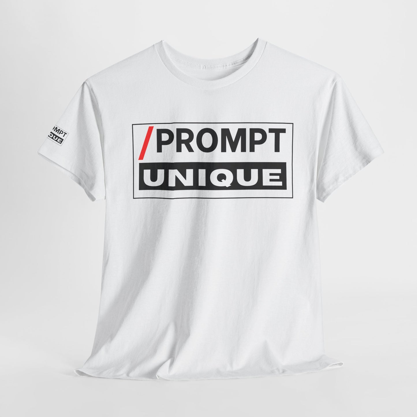 The PROMPT collection - UNIQUE T-shirt, Unique Prompt Unisex Heavy Cotton Tee, Graphic T-Shirt, Relaxed Fit Top, Casual Wear, Gift for Creatives, Everyday Style