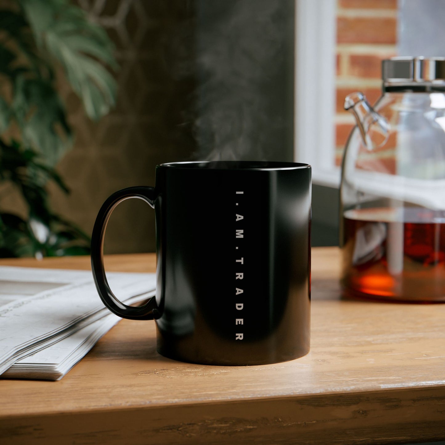 I.AM.TRADER - Black Mug