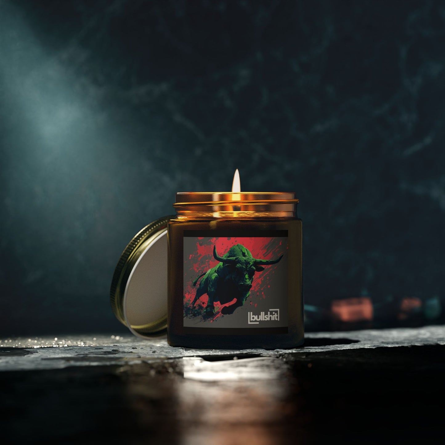 I.AM.TRADER - Bullshit, Scented Candle, Coconut Apricot Wax (4oz, 9oz)