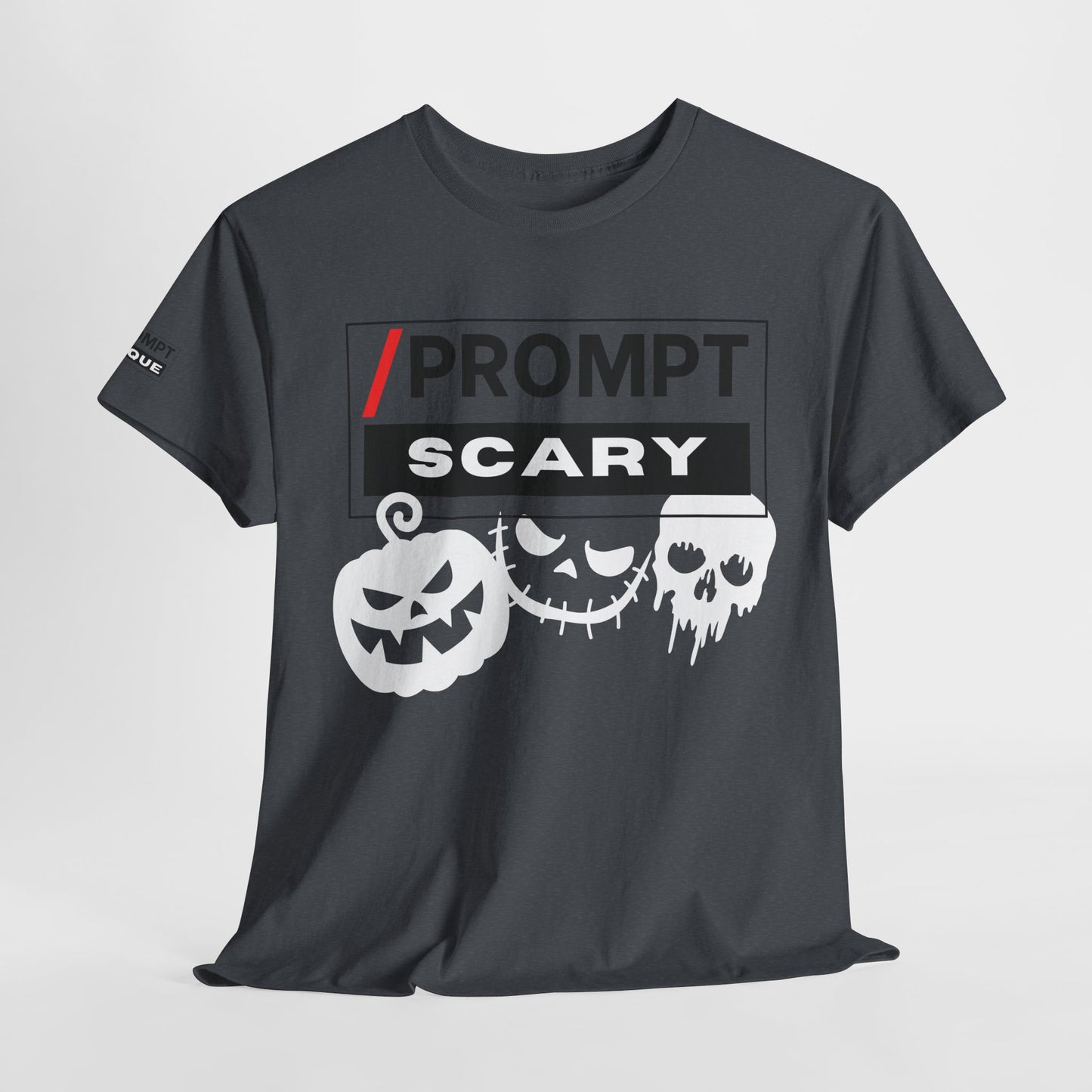 The PROMPT collection - SCARY T-shirt, Unique Halloween Prompt