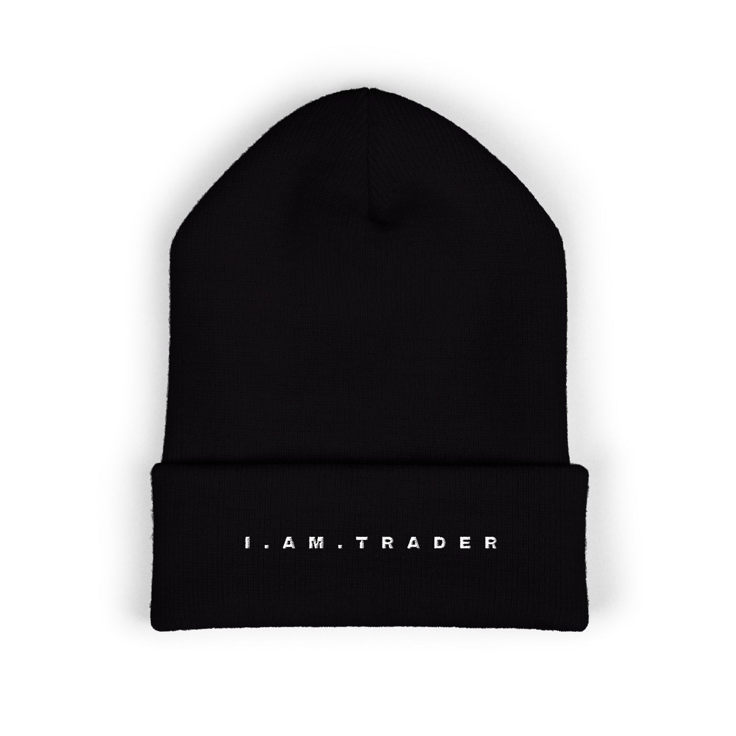 I.AM.TRADER - Classic Cuffed Embroided Beanie