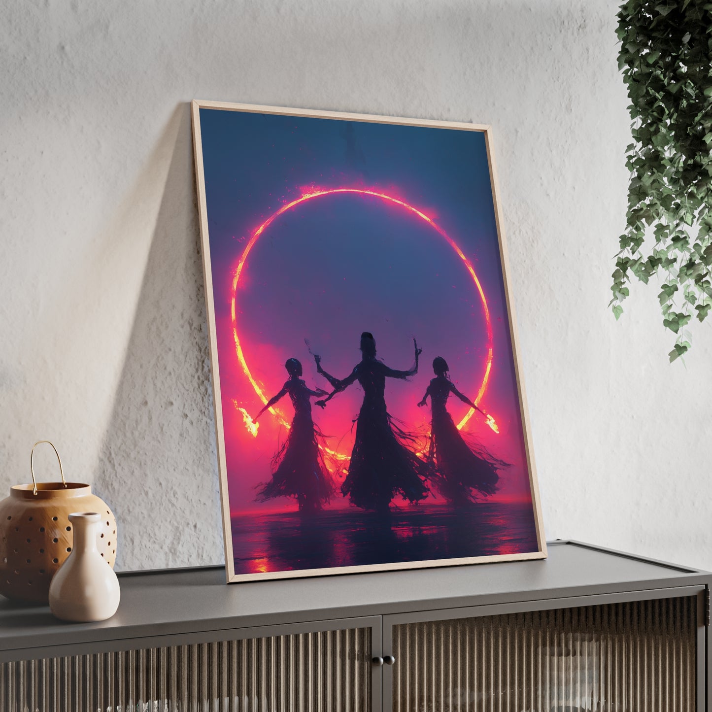 The VIBE collection - Witchcraft framed poster, for Home Decor, Gift Ideas, Wall Art, Inspirational Art, Office Decor, Prompt Perfect Design