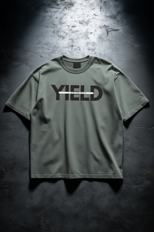 I.AM.TRADER - Yield - Heavy Oversized Tee