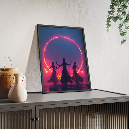 The VIBE collection - Witchcraft framed poster, for Home Decor, Gift Ideas, Wall Art, Inspirational Art, Office Decor, Prompt Perfect Design