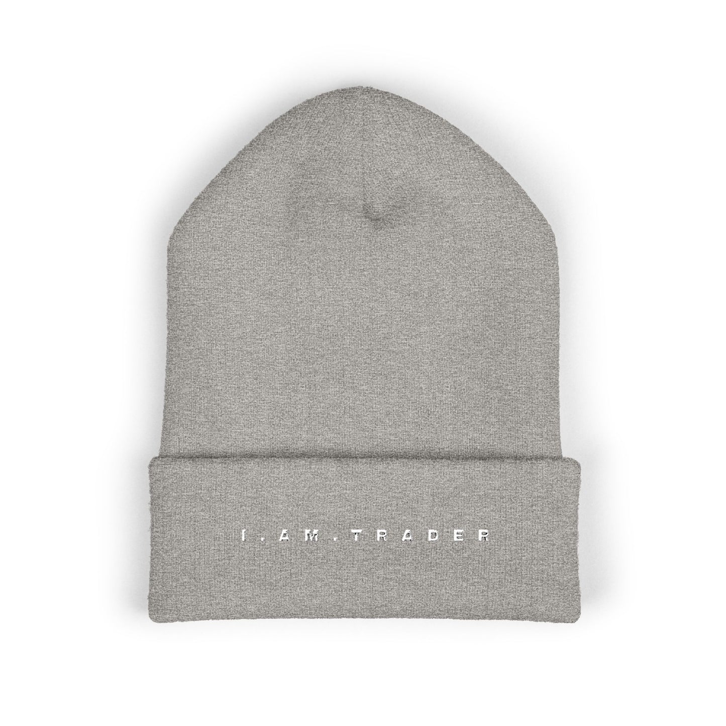 I.AM.TRADER - Classic Cuffed Embroided Beanie