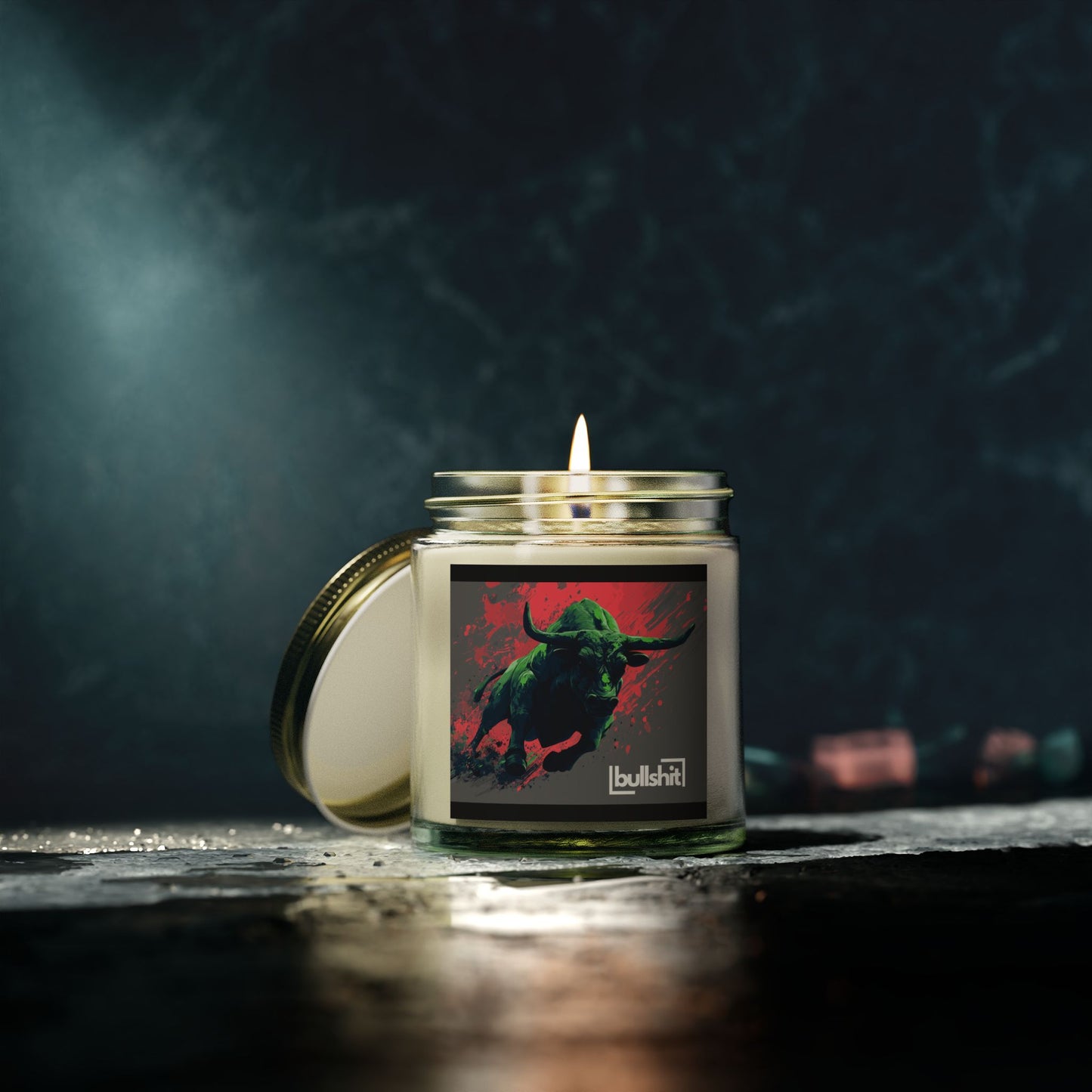 I.AM.TRADER - Bullshit, Scented Candle, Coconut Apricot Wax (4oz, 9oz)