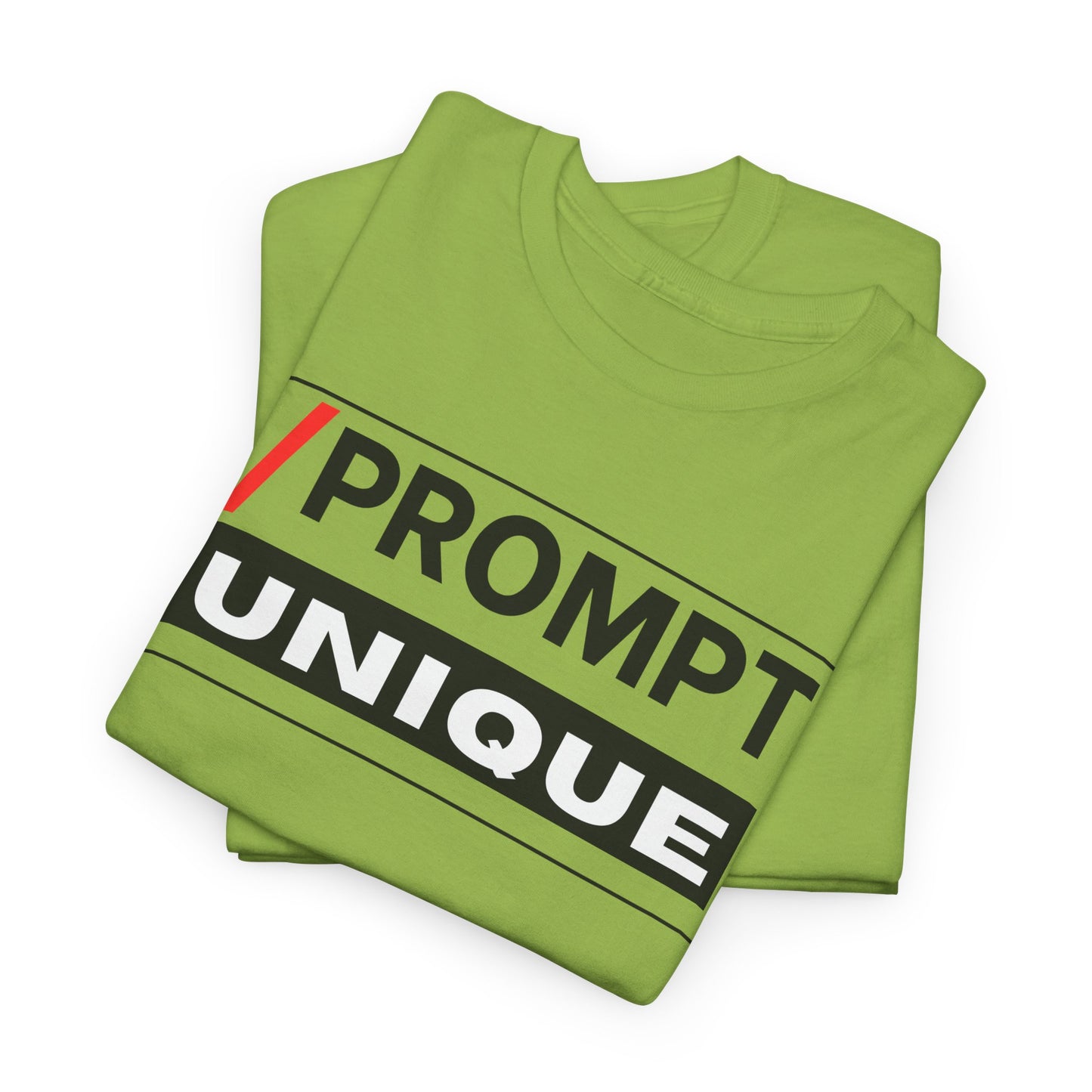 The PROMPT collection - UNIQUE T-shirt, Unique Prompt Unisex Heavy Cotton Tee, Graphic T-Shirt, Relaxed Fit Top, Casual Wear, Gift for Creatives, Everyday Style