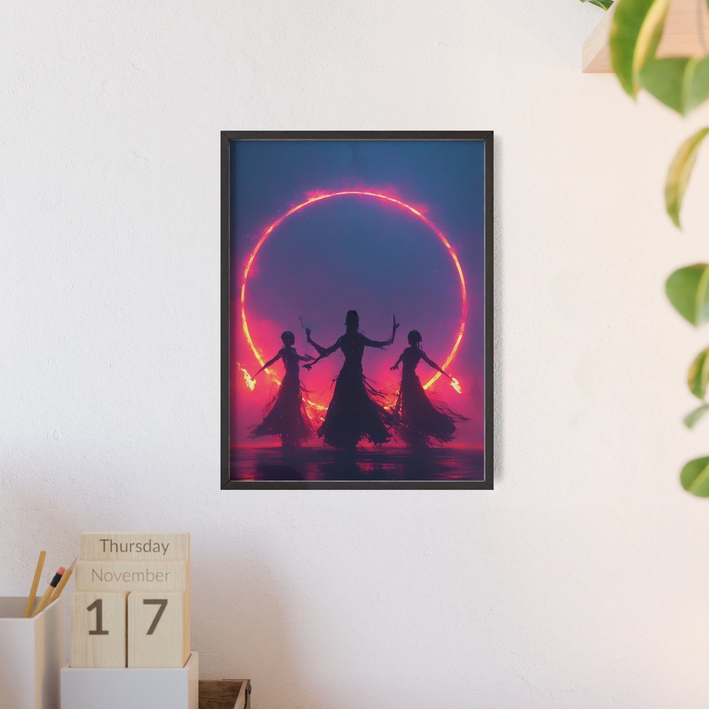 The VIBE collection - Witchcraft framed poster, for Home Decor, Gift Ideas, Wall Art, Inspirational Art, Office Decor, Prompt Perfect Design