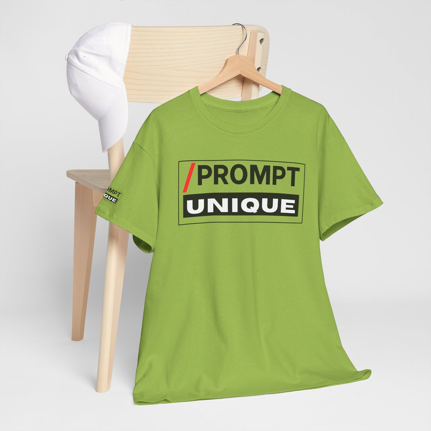 The PROMPT collection - UNIQUE T-shirt, Unique Prompt Unisex Heavy Cotton Tee, Graphic T-Shirt, Relaxed Fit Top, Casual Wear, Gift for Creatives, Everyday Style