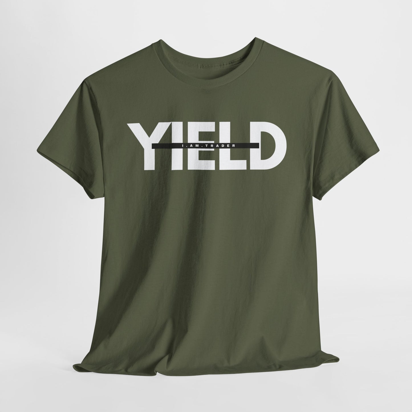 I.AM.TRADER - YIELD - Heavy Cotton T-Shirt