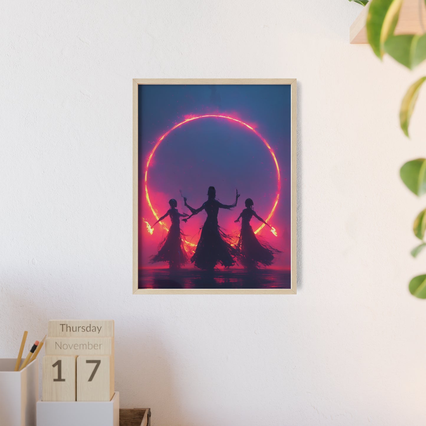 The VIBE collection - Witchcraft framed poster, for Home Decor, Gift Ideas, Wall Art, Inspirational Art, Office Decor, Prompt Perfect Design