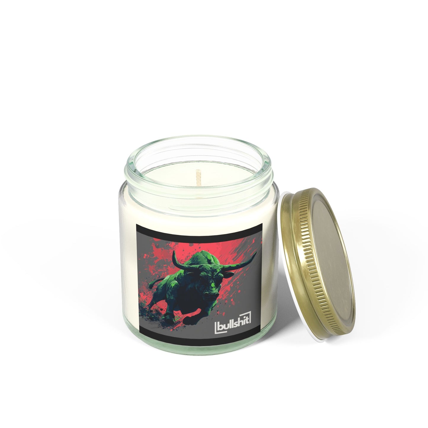 I.AM.TRADER - Bullshit, Scented Candle, Coconut Apricot Wax (4oz, 9oz)