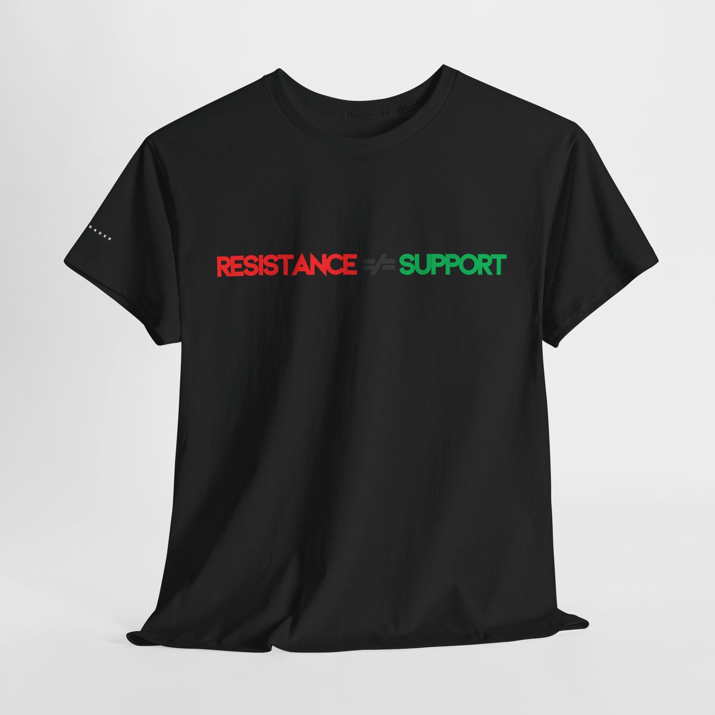 I.AM.TRADER - RESISTANCE ≠ SUPPORT T-shirt