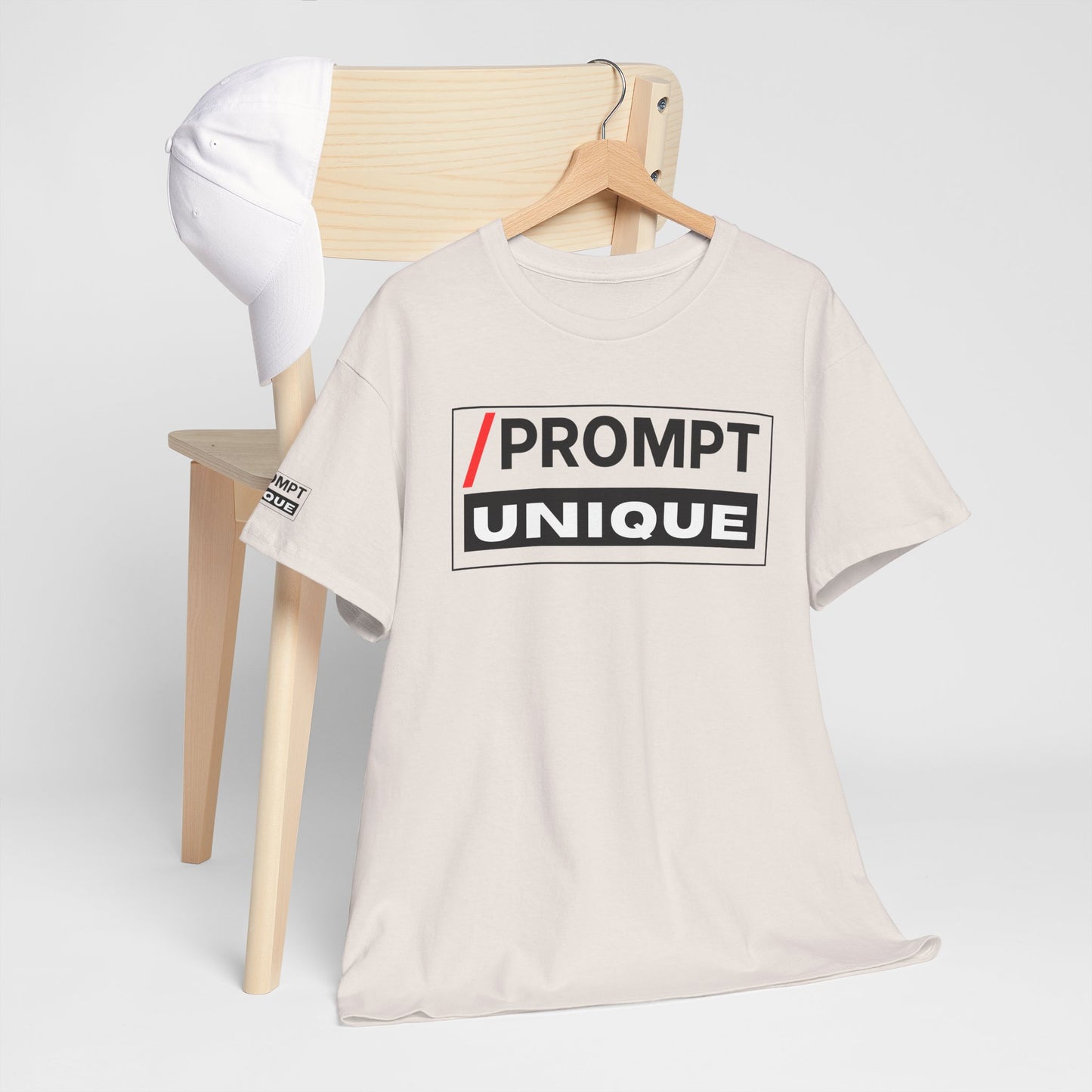 The PROMPT collection - UNIQUE T-shirt, Unique Prompt Unisex Heavy Cotton Tee, Graphic T-Shirt, Relaxed Fit Top, Casual Wear, Gift for Creatives, Everyday Style