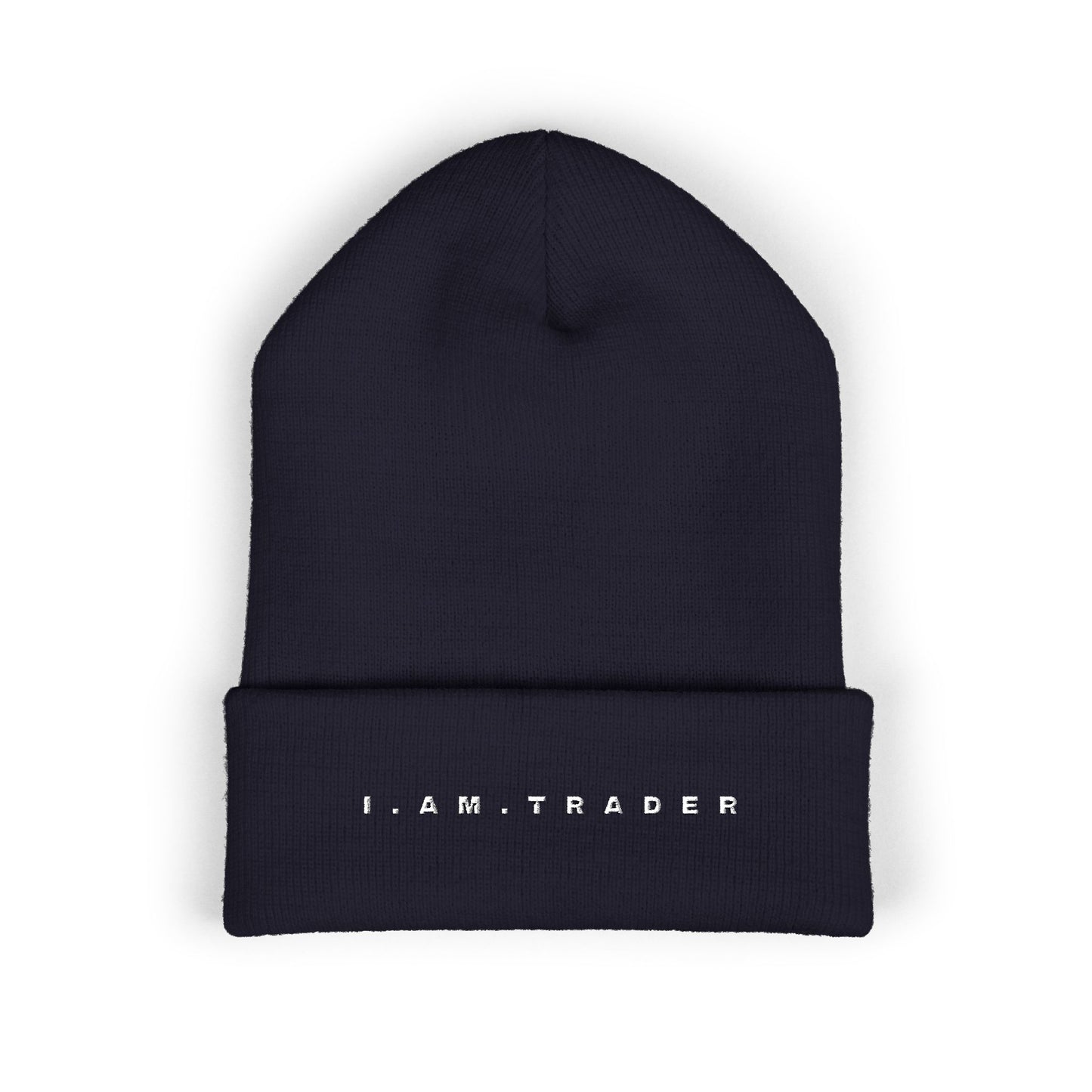I.AM.TRADER - Classic Cuffed Embroided Beanie
