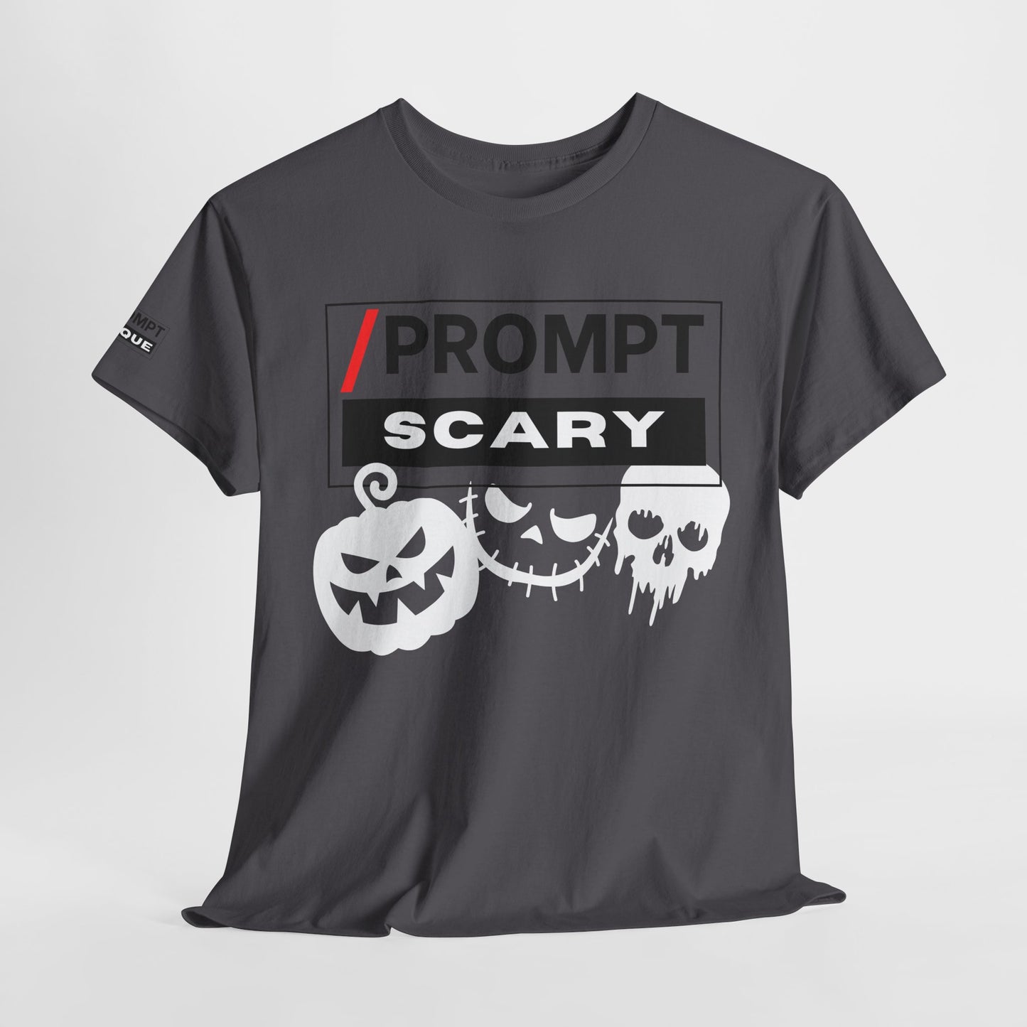 The PROMPT collection - SCARY T-shirt, Unique Halloween Prompt