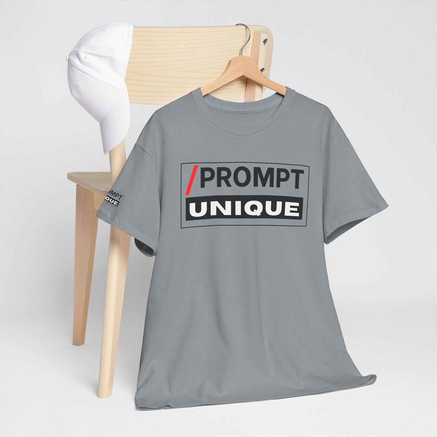 The PROMPT collection - UNIQUE T-shirt, Unique Prompt Unisex Heavy Cotton Tee, Graphic T-Shirt, Relaxed Fit Top, Casual Wear, Gift for Creatives, Everyday Style