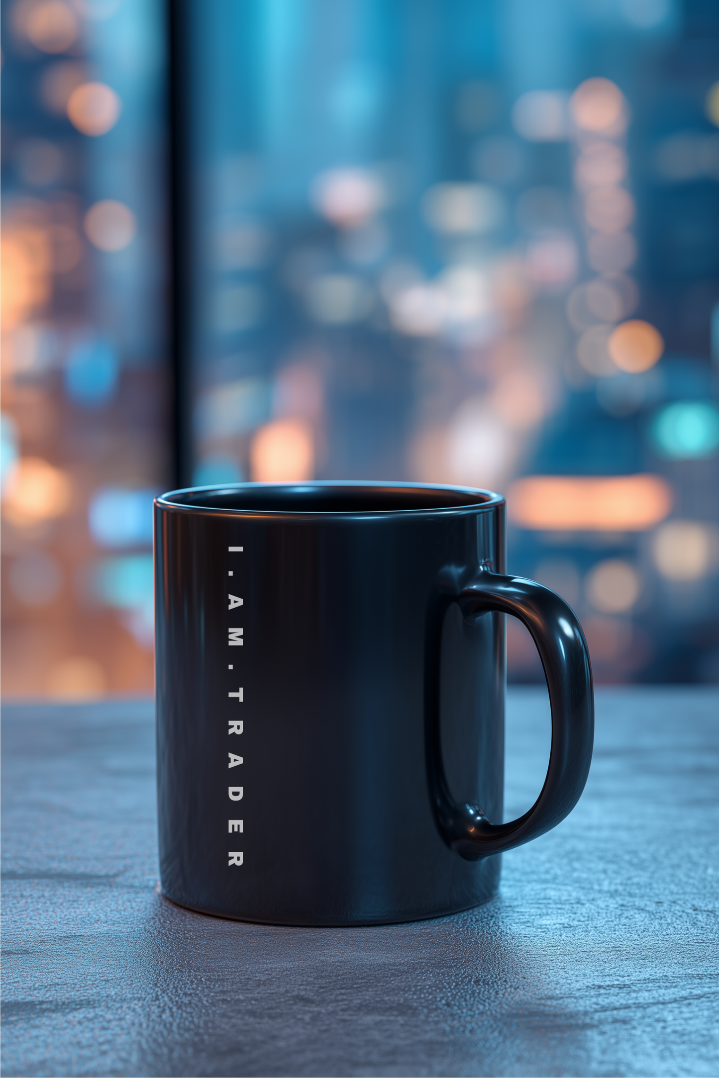 I.AM.TRADER - Black Mug