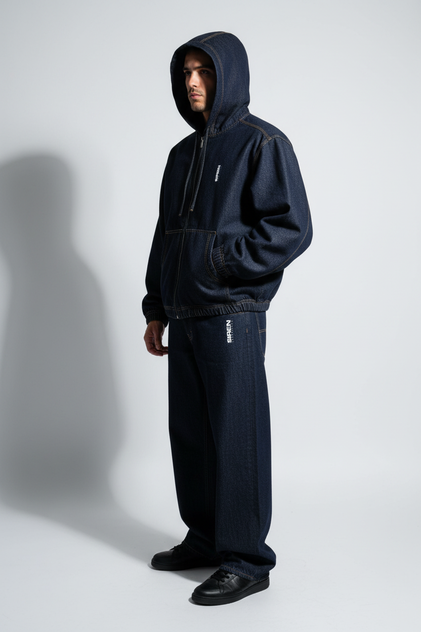 Studio Mockup 11 – Male Hood Up Boxy