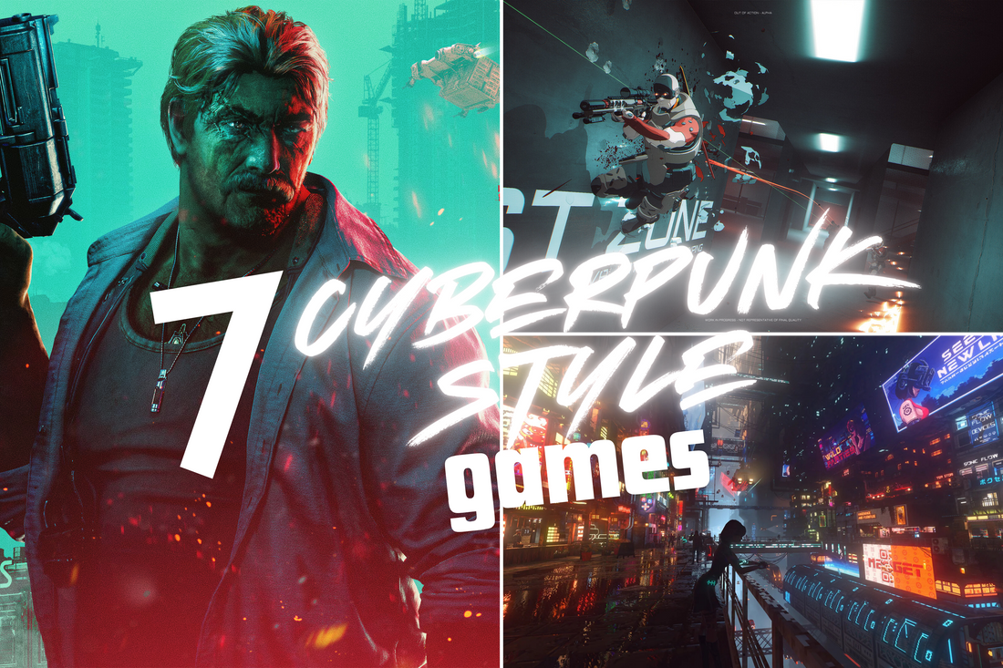 7 Cyberpunk style games you'd like!