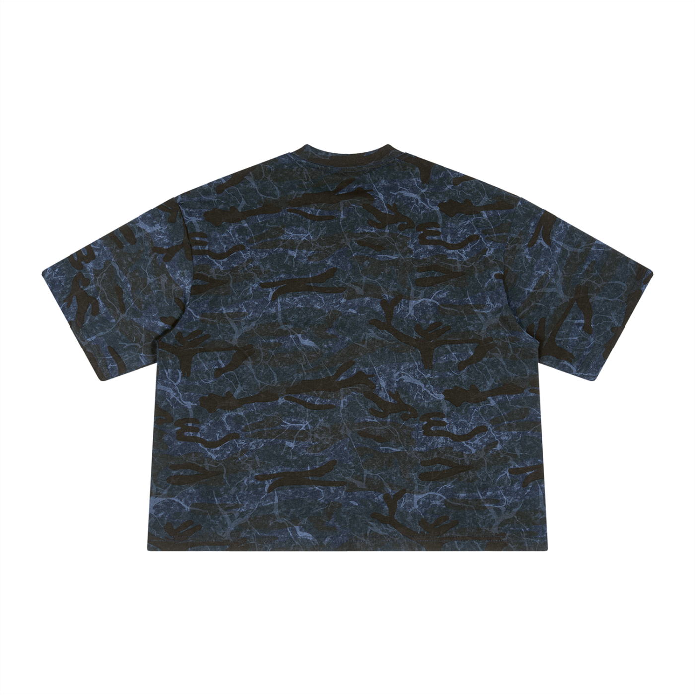 CYBERIA - BASICS - Unisex Boxy Camo Print T-Shirt