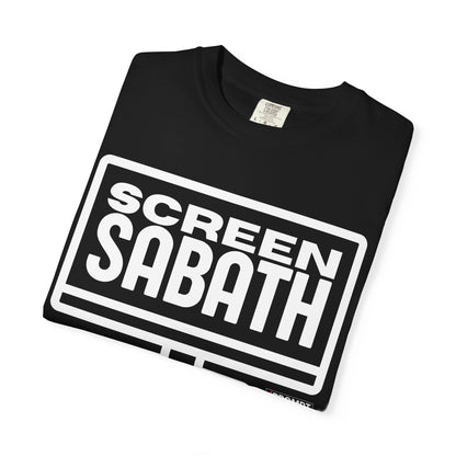 PROMPT OFFLINE - SCREEN SABATH - Premium cotton fabric T-shirt
