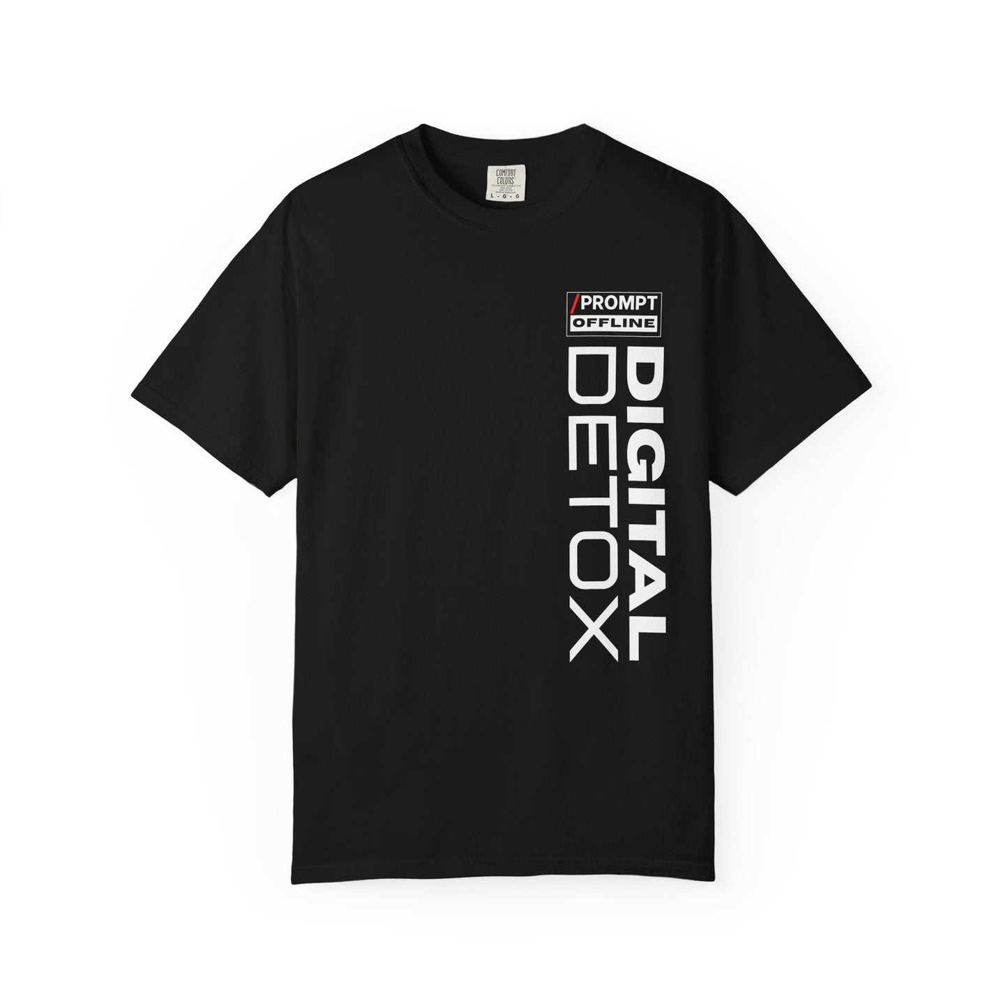 PROMPT OFFLINE - DIGITAL DETOX - Premium cotton fabric T-shirt