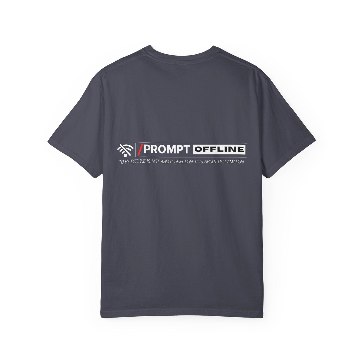 PROMPT OFFLINE - HORIZON - Premium cotton fabric T-shirt
