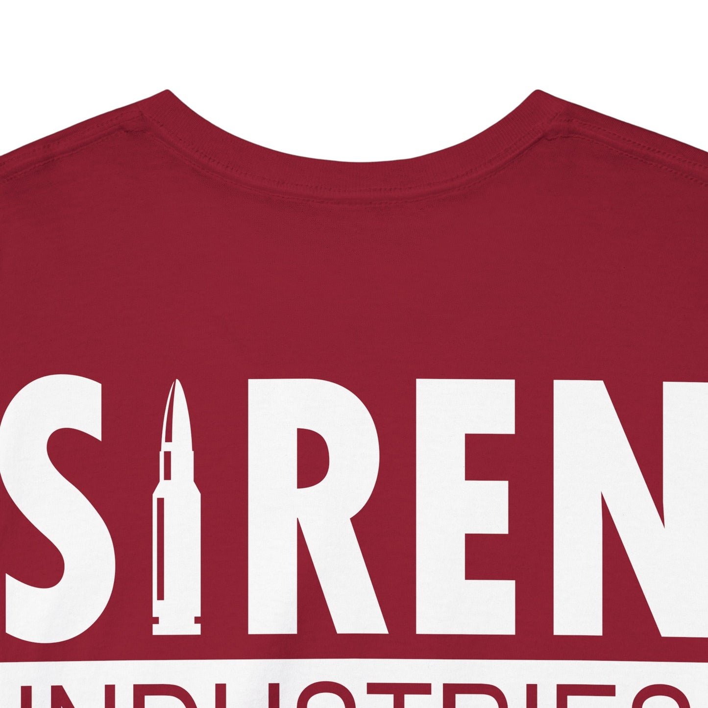 SIREN INDUSTRIES RETRO - Large Backlogo Heavy Cotton Tee