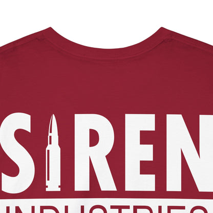 SIREN INDUSTRIES RETRO - Large Backlogo Heavy Cotton Tee