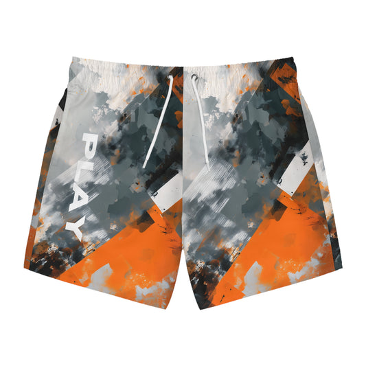 PLAY collection - Orange Cameo Swim Trunks