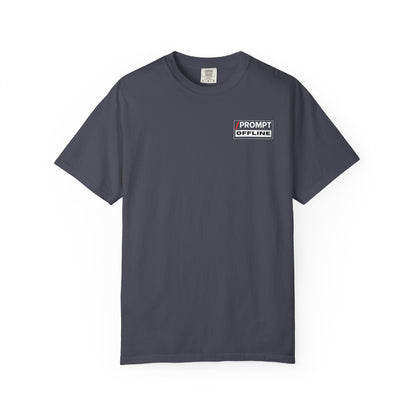 PROMPT OFFLINE - HORIZON - Premium cotton fabric T-shirt