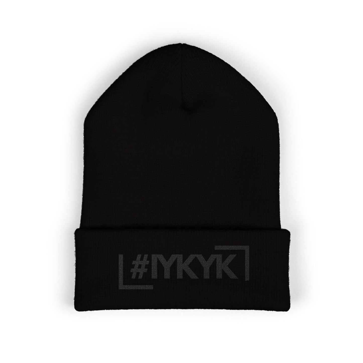 SIREN INDUSTRIES - #IYKYK Embroidered Cuffed Beanie