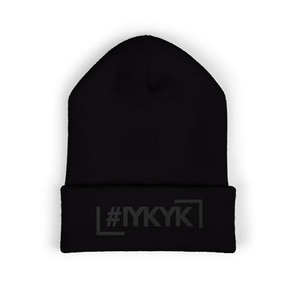 SIREN INDUSTRIES - #IYKYK Embroidered Cuffed Beanie