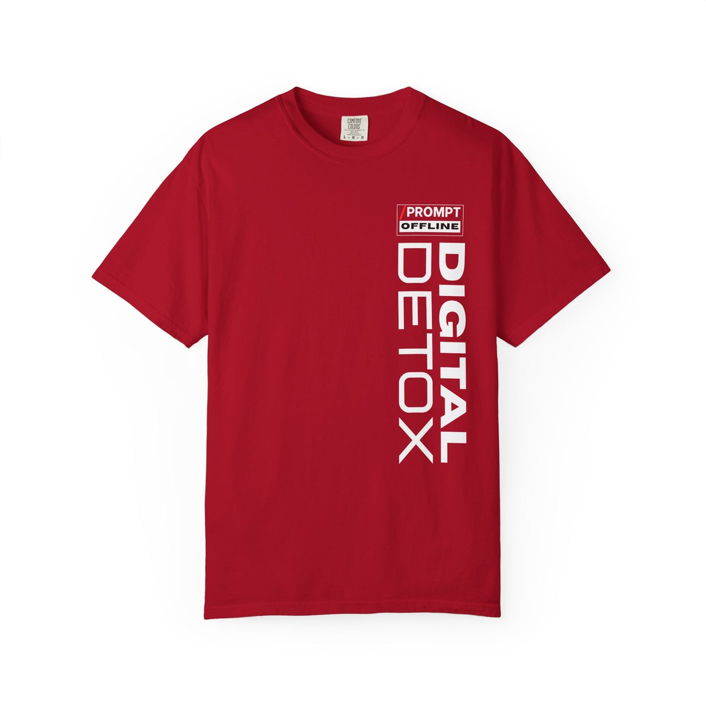 PROMPT OFFLINE - DIGITAL DETOX - Premium cotton fabric T-shirt