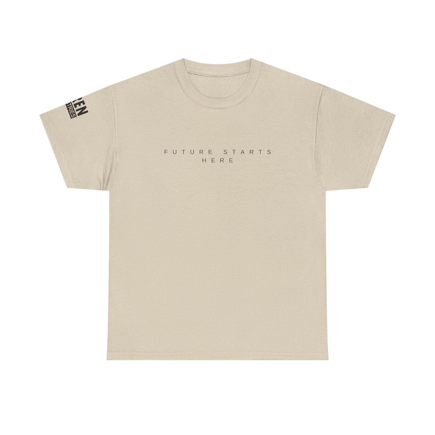 SIREN INDUSTRIES RETRO - Future Starts Here - Heavy Cotton T-shirt