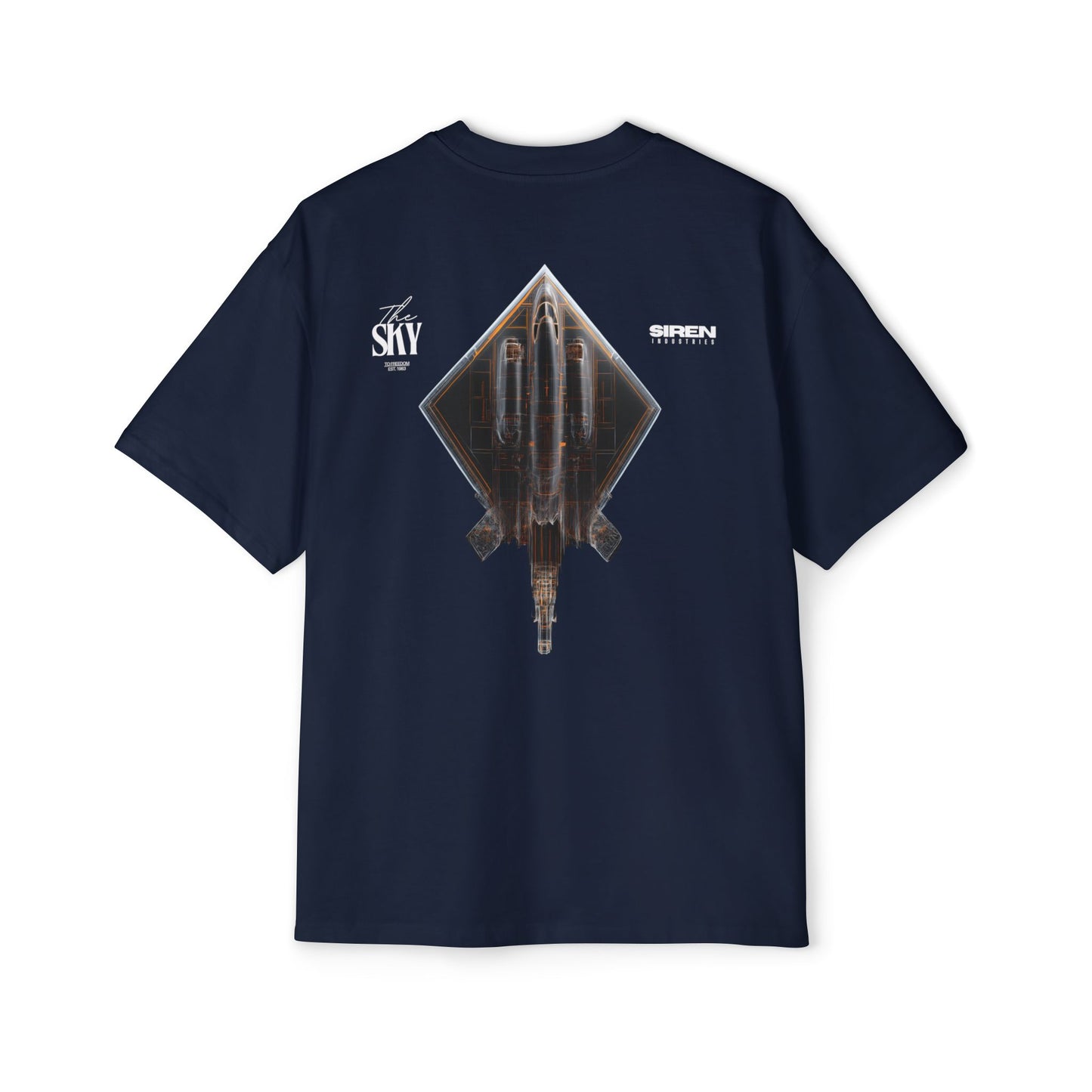 SIREN INDUSTRIES S26 - THE SKY - LIMITED EDITION Heavy Oversized Tee T-shirt