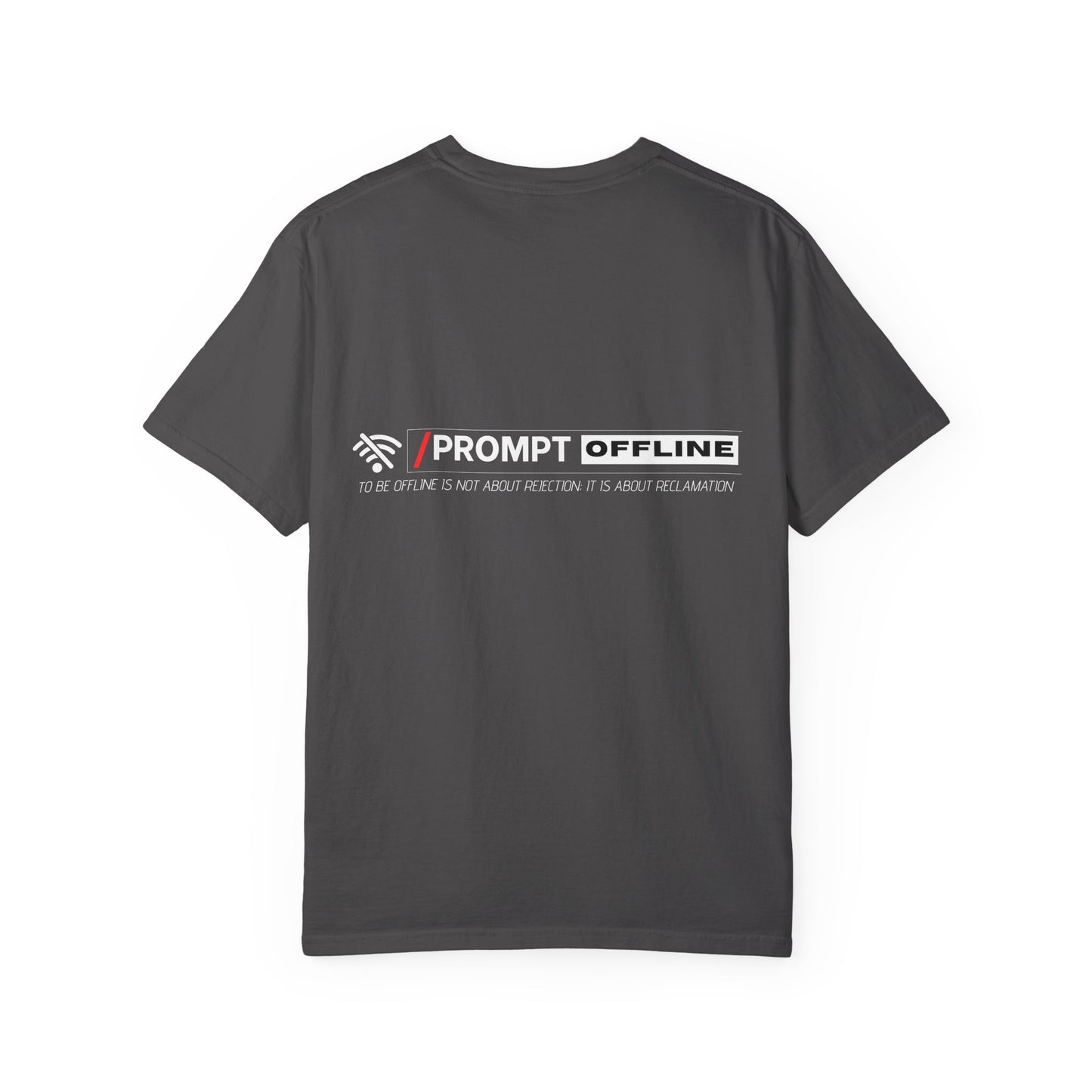 PROMPT OFFLINE - HORIZON - Premium cotton fabric T-shirt
