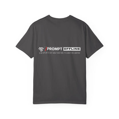 PROMPT OFFLINE - HORIZON - Premium cotton fabric T-shirt
