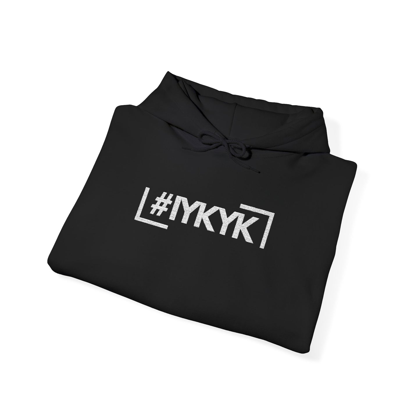 SIREN INDUSTRIES W25 - #IYKYK Embroided Hoodie (White Stitch)