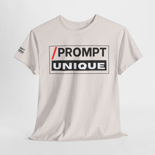 The PROMPT collection - UNIQUE T-shirt, Unique Prompt Unisex Heavy Cotton Tee, Graphic T-Shirt, Relaxed Fit Top, Casual Wear, Gift for Creatives, Everyday Style