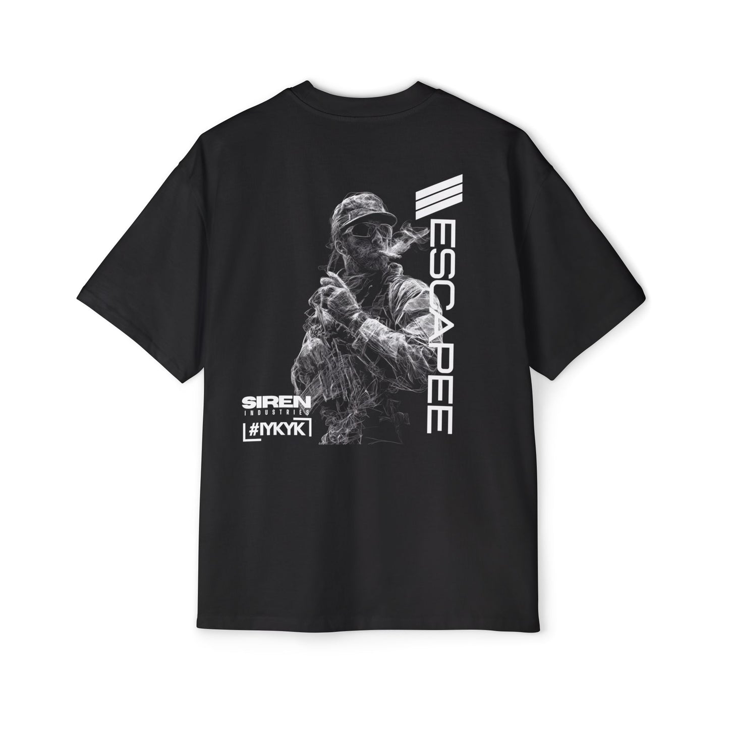 SIREN INDUSTRIES W25 - IYKYK - ESCAPEE Heavy Oversized Tee